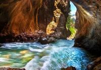 Box Canyon vízesés, Ouray, Colorado